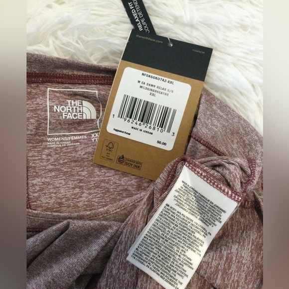 The North Face dawn dream short sleeve vented hi Lo tee Woman’s XXL - Picture 7 of 13